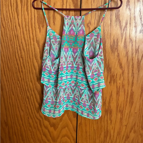 Women's Multicolor Patterned Top - Picture 4 of 11
